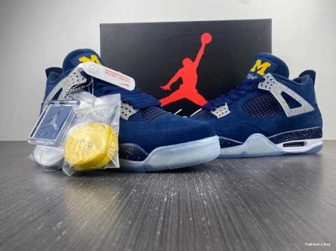 HYPE Air Michigan (PE) 4 AJ4-1036660 Jordan Retro 0804